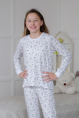 Пижама детская из кулирки пенье на манжетах Дрёма овечки - Амадэль фото 6