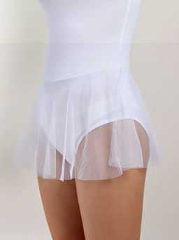 CRB wear/CAJG 40022-20 (CAJ 4150) Купальник гимнастический, белый/Ex.Cherubino фото 3