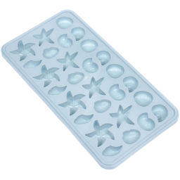 Цена за 2 шт. Форма для льда пластиковая "Морской мир" 15*28см, цвета микс