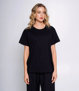 Футболка #КТ3035, чёрный