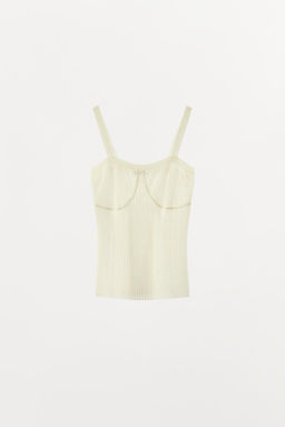 PLEATED KNIT TOP - Zara фото 9