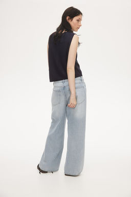 Baggy Wide Low Jeans - H&m фото 3