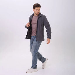 RODOS Толстовка на молнии мужская флис М-321 Синий  фото 19