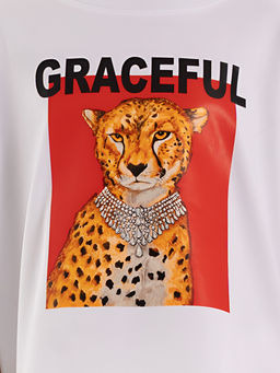 Джемпер для девочки О67079 - Карамелли фото 7