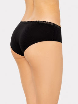 Цена за 2 штуки! Трусы женские шорты в черном цвете черный 412407 - Mark formelle фото 2