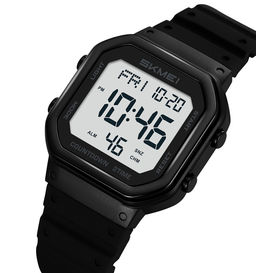 Часы наручные Skmei мужские электронные спортивные 2439black-white