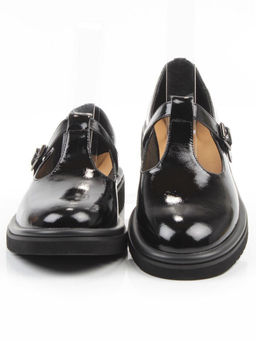 06-M47-14 BLACK Туфли женские (натуральная кожа)