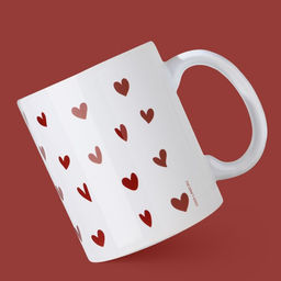 Кружка керамическая с сублимацией «Любить тебя», 320 мл