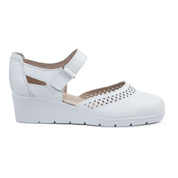 Женские босоножки на танкетке Юничел