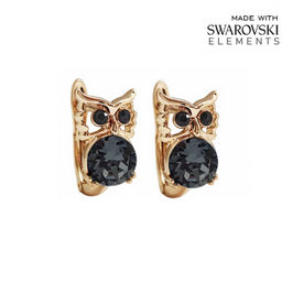 Серьги с кристаллами Swarovski