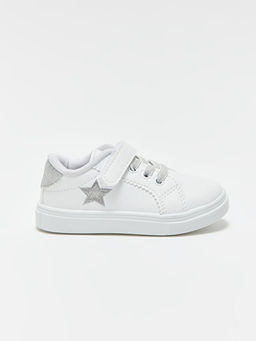 Ba?c?k ve C?rt C?rtl? K?z Bebek Spor Ayakkab? - Waikiki фото 2