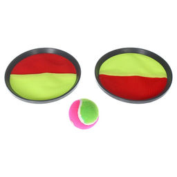 Игра «Тарелка-липучка», набор: 2 тарелки, мяч