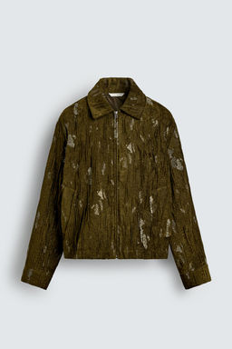 TEXTURED JACQUARD JACKET - Zara фото 8