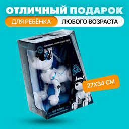Робот собака Фьючер ZHORYA, на пульте управления, интерактивный: звук, свет, танцующий, музыкальный, на аккумуляторе - Simaland фото 6