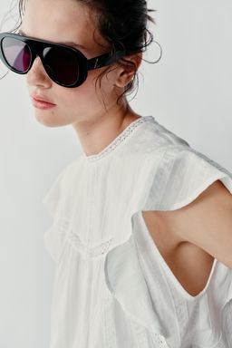 TOP ROM?NTICO ENTREDOSES / Crudo - Zara фото 4