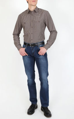 Рубашка 03А-005617 - Nicolo angi фото 2