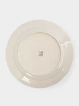 Тарелка обеденная, 27 см, фарфор P, молочная, Rustic - Anna lafarg фото 5
