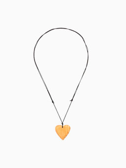 Кулон «Сердце», дерево соно