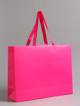 Пакет подарочный ламинированный горизонтальный «Фуксия», 40×32×13 см