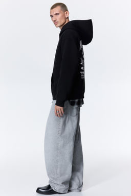Sudadera con motivo y capucha Relaxed Fit - H&m фото 8