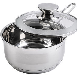 30969 Ковш с крышкой 1,5л 16 см нерж/ст MB (х8) - Mayer&boch фото 2