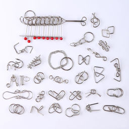 УЦЕНКА Набор металлических головоломок, 30 шт. «Пушистый»