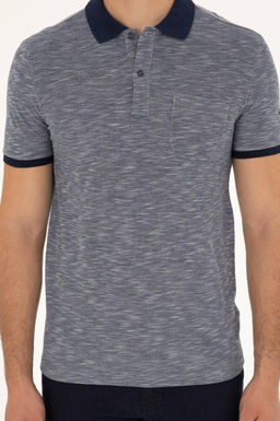 Футболка мужская U.S. Polo Assn темно-синяя хлопок фото 6