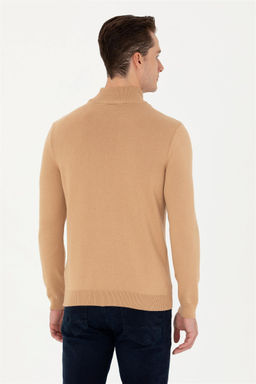 U. S. Polo Assn Мужской базовый свитер песочного меланжа - U.s. polo assn фото 12