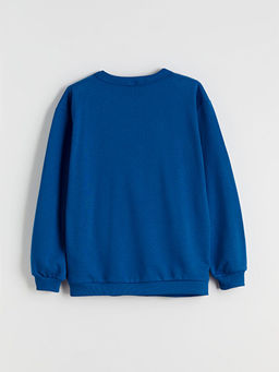 Bisiklet Yaka Erkek ?ocuk Sweatshirt