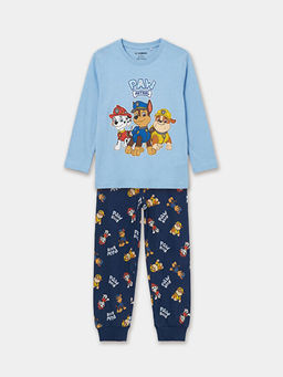 Bisiklet Yaka Paw Patrol Erkek ?ocuk Pijama Tak?m?