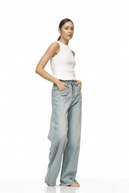 Джинсы-трубы Light Blue - Erist store фото 3