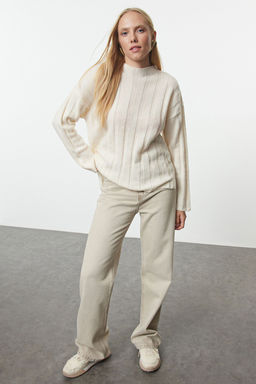 Kemik More Sustainable Yumusak Dokulu Basic Triko Kazak TWOAW25KZ00335 - Trendyolmilla фото 2