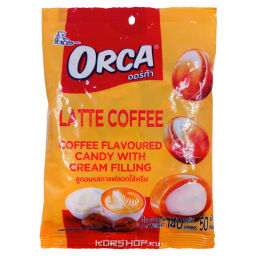 Карамельные конфеты со вкусом кофе и сливочной начинкой Orca Boonprasert, Таиланд, 140 г Акция