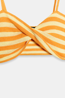 TOP RAYAS PUNTO / Naranja / Amarillo