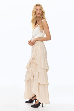 Tiered wrap skirt - H&m фото 3