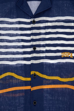 Erkek _ocuk Lacivert K_sa Kollu G_mlek Sepette S_rpriz _ndirim - U.s. polo assn фото 3