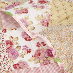 АРТ 044 Покрывало (микрофайбер) 210*240 "Розовый пэчворк"