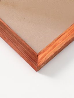 Фоторамка для фото 40×50 см Keep memories, Mira, дерево под орех, (пластиковый экран)