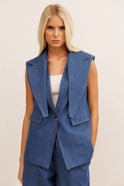 Жилет KOKOdea 81003 синий