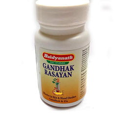 Гандхак Расаяна Байдианат - для очищения крови Gandhak Rasayan Baidyanath 40 табл