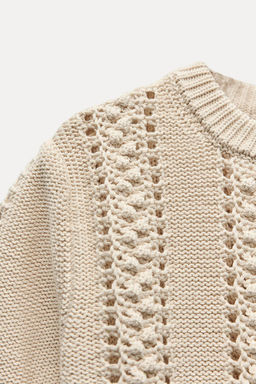 SHORT SLEEVE KNIT SWEATER - Zara фото 5