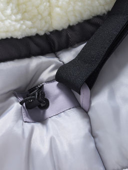 Парка зимняя подростковая для девочки с капюшоном сиреневого цвета 9538Sn - Valianly фото 20