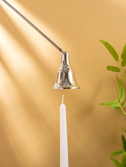 Гаситель для свечей Ёлочка со звездой, 33.5?5?8 см, алюминий