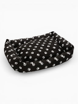 Лежанка для животных «Пухлик», 68×52×16 см, чёрная