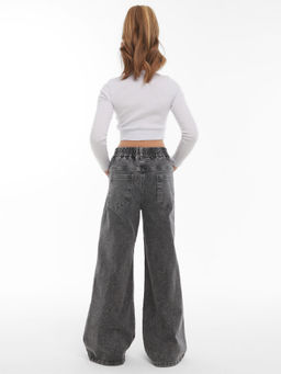 Джинсы-палаццо для девочек - СИНЯЯ МОДА фото 9