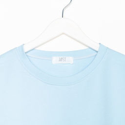 Костюм женский (толстовка, шорты) MIST, размер 48-50, голубой