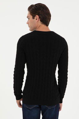 Мужской черный базовый свитер Неожиданная скидка в корзине - U.s. polo assn фото 5