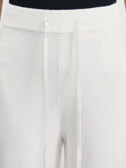 Широкие трикотажные брюки из вискозы / Zarina фото 5