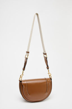 CONTRAST TOPSTITCHING CROSSBODY BAG - Zara фото 22
