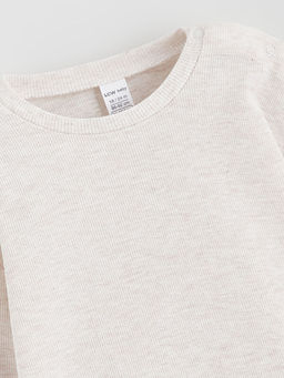 Bisiklet Yaka Erkek Bebek Sweatshirt